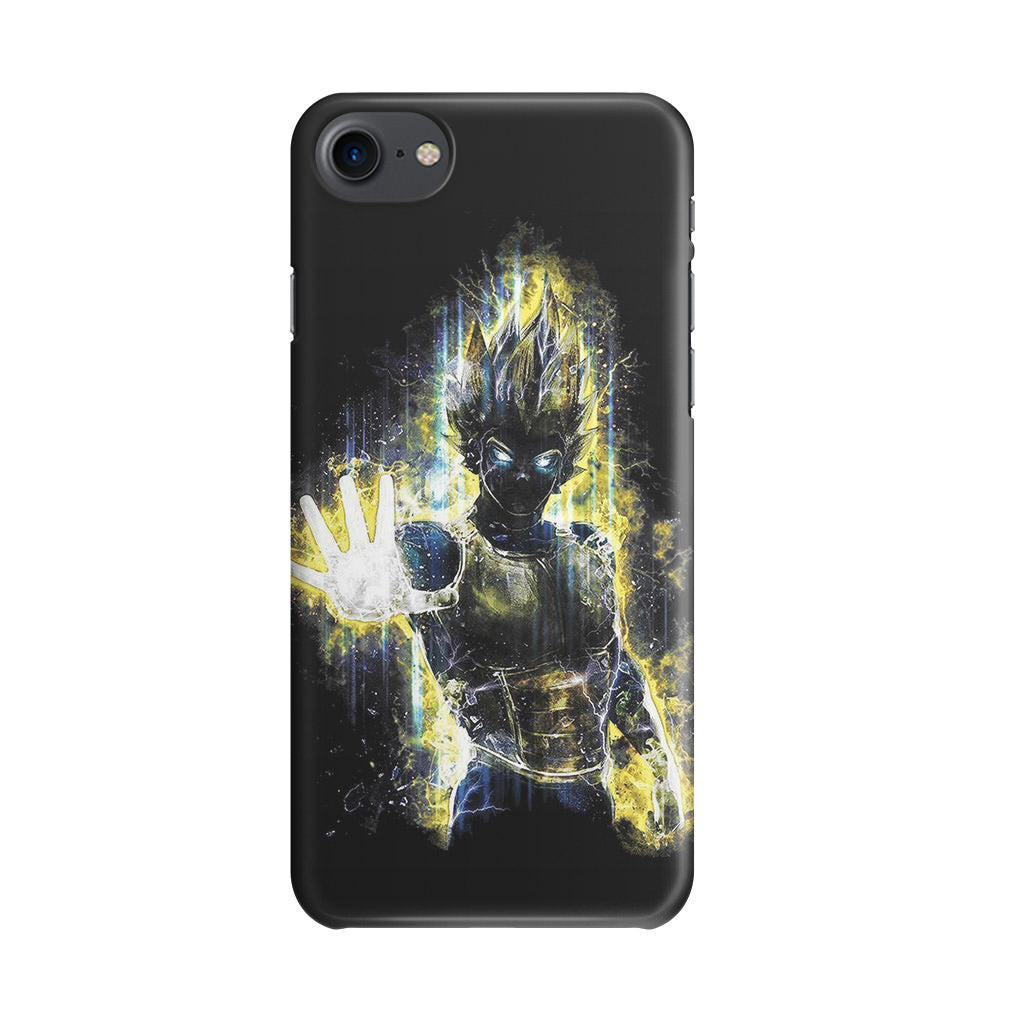 Dragon Ball Z Vegeta Bad Saiyan Prince iPhone 8 Case