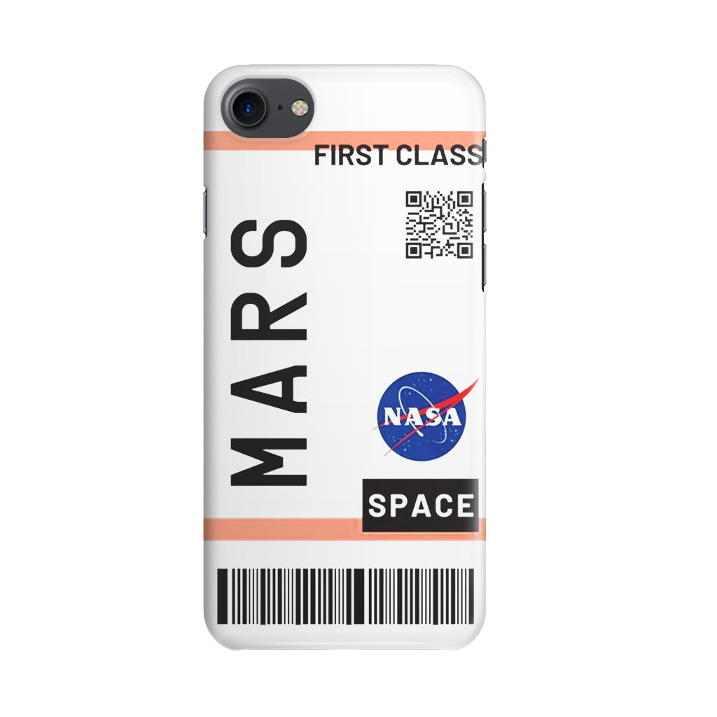 First Class Ticket To Mars iPhone 8 Case