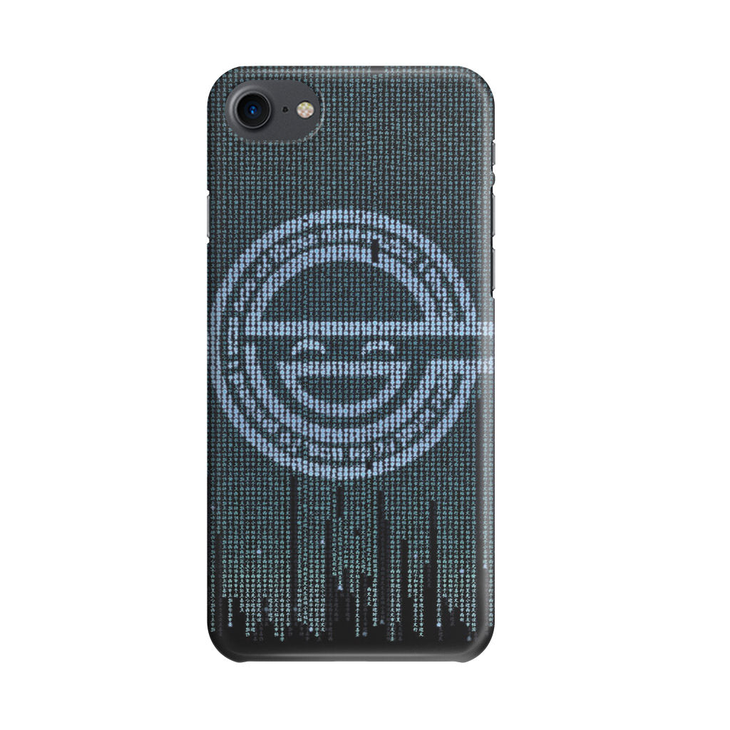 Ghost In The Shell Laughing Man iPhone 8 Case