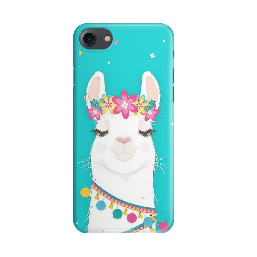 Llama Art iPhone 8 Case