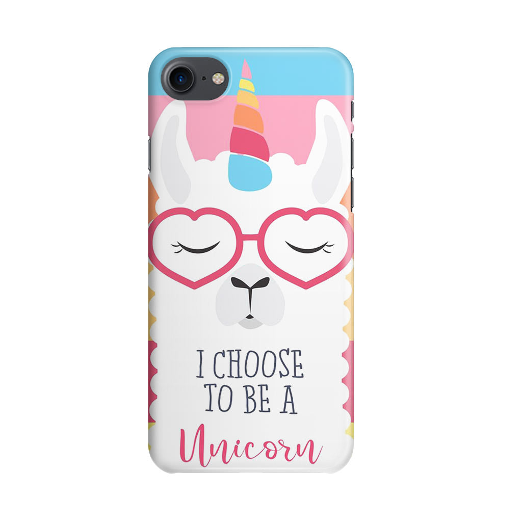 Llama Unicorn iPhone 8 Case