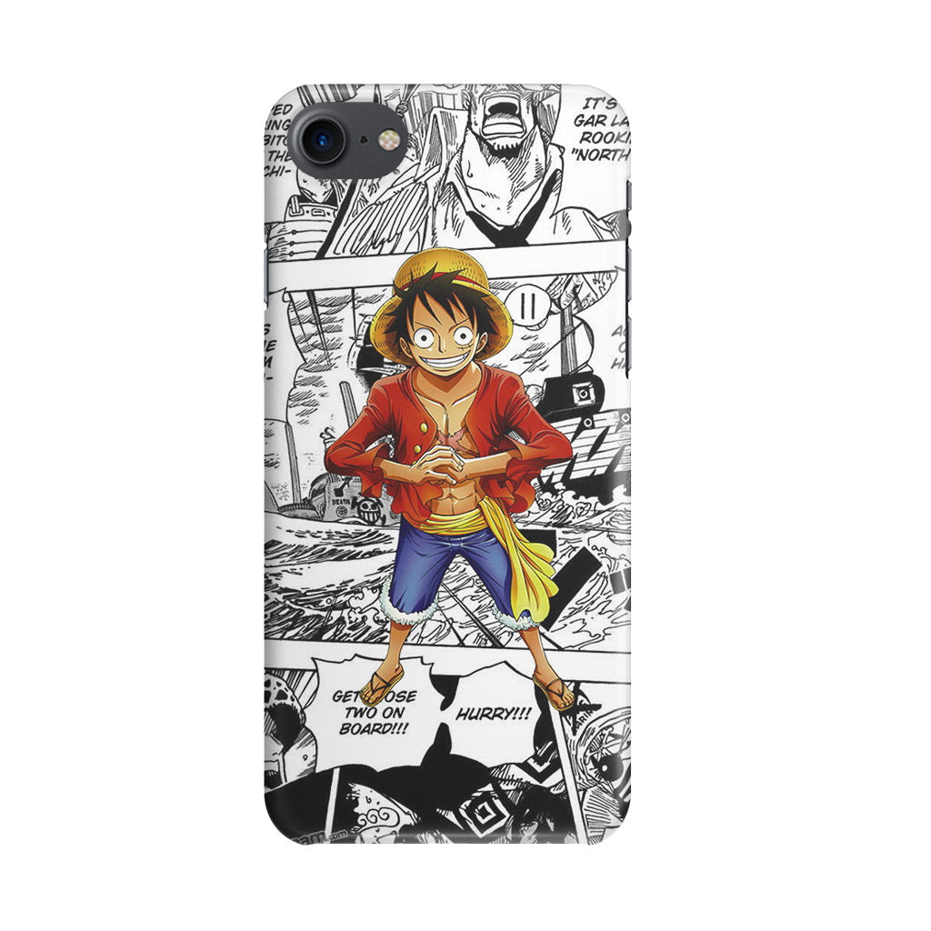 One Piece Luffy Comics iPhone 7 Case