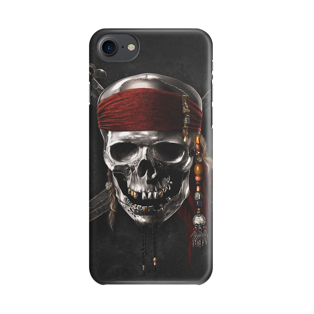 Pirates Of Carribean Skull iPhone 7 Case