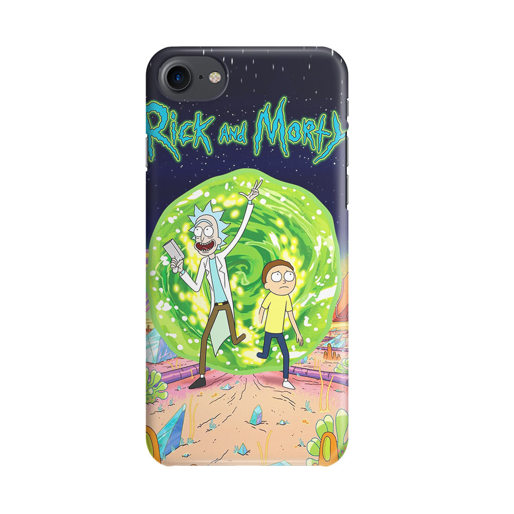 Rick And Morty Portal Gun iPhone 7 Case