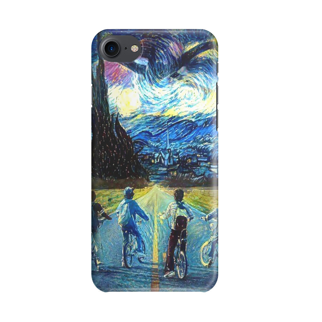 Stranger At Starry Night iPhone 7 Case