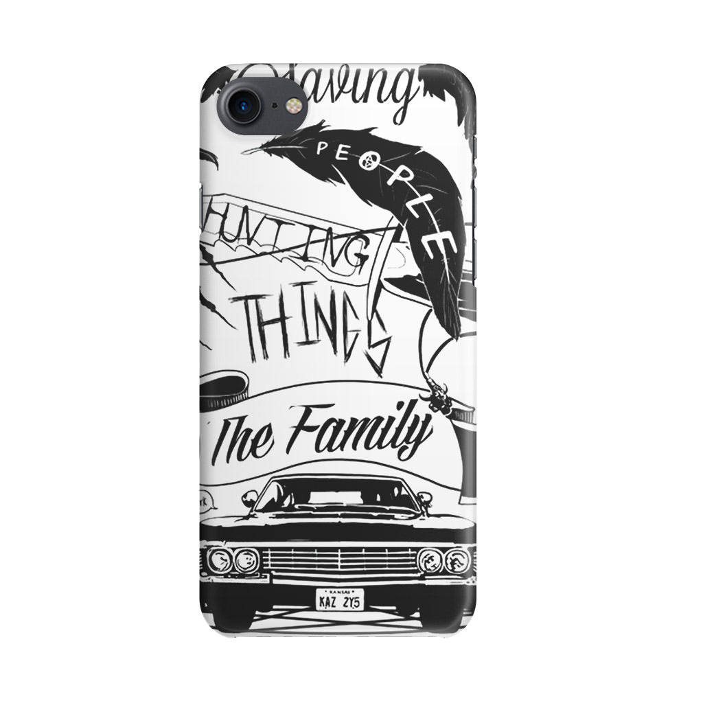 Supernatural Family Business Saving People iPhone 7 Case