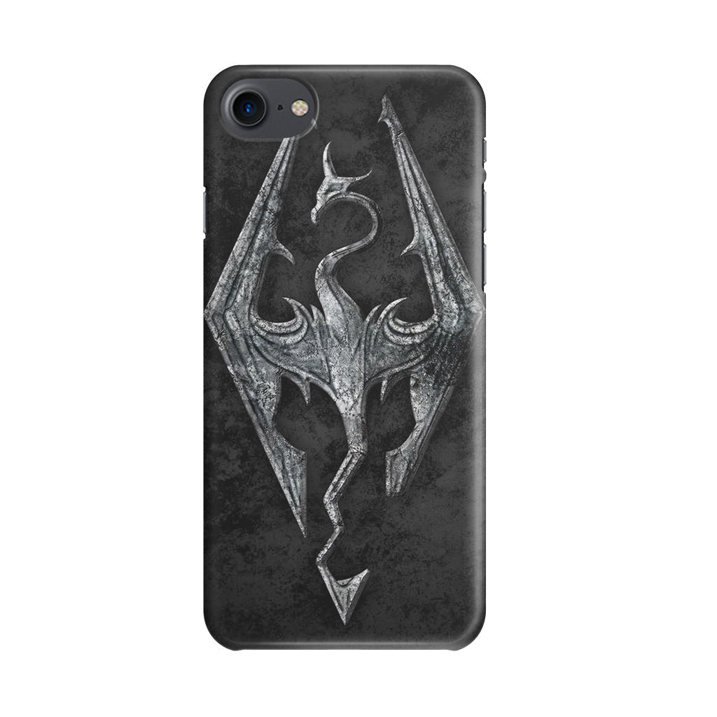 The Elder Scrolls V Skyrim Logo iPhone 7 Case