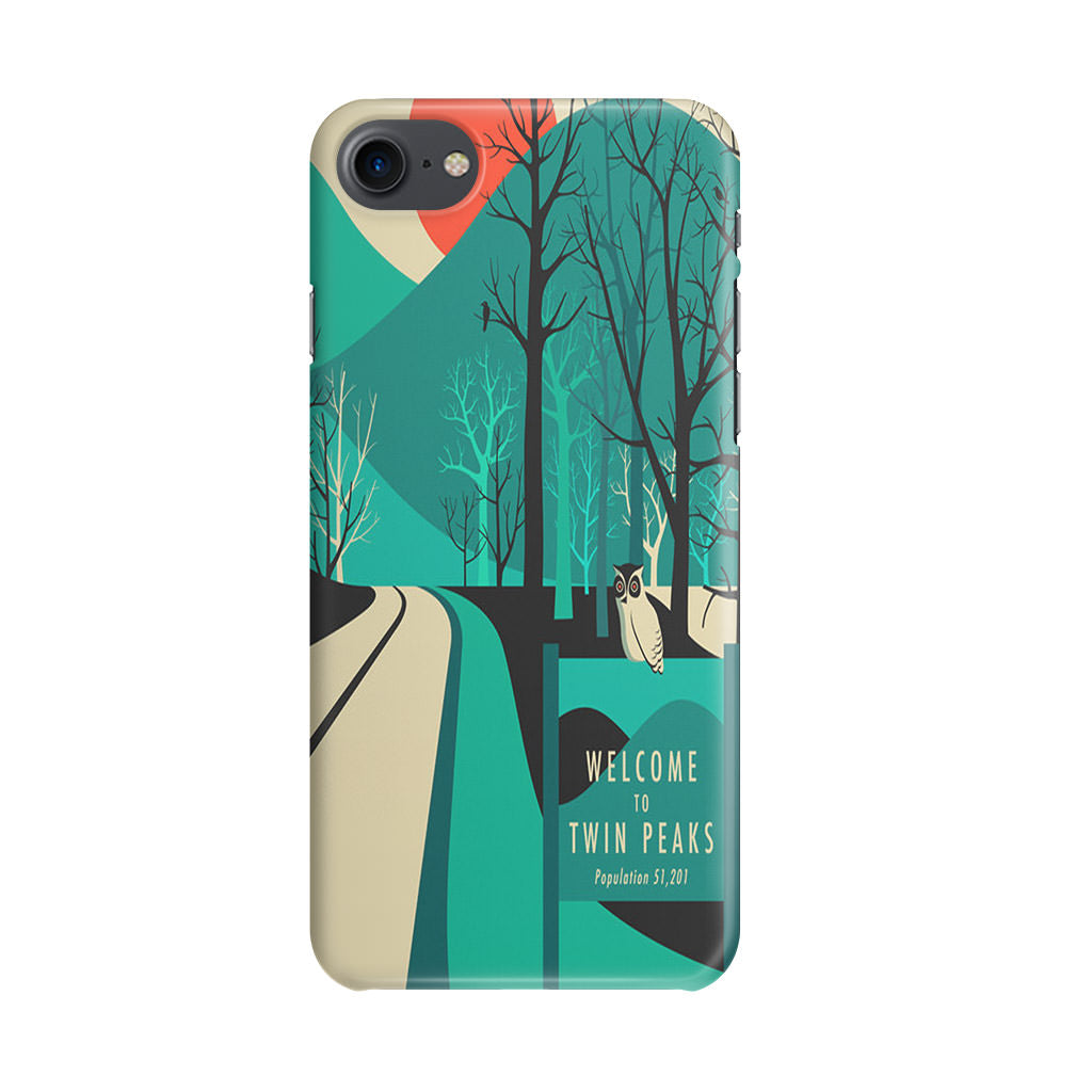 Welcome To Twin Peaks iPhone 7 Case