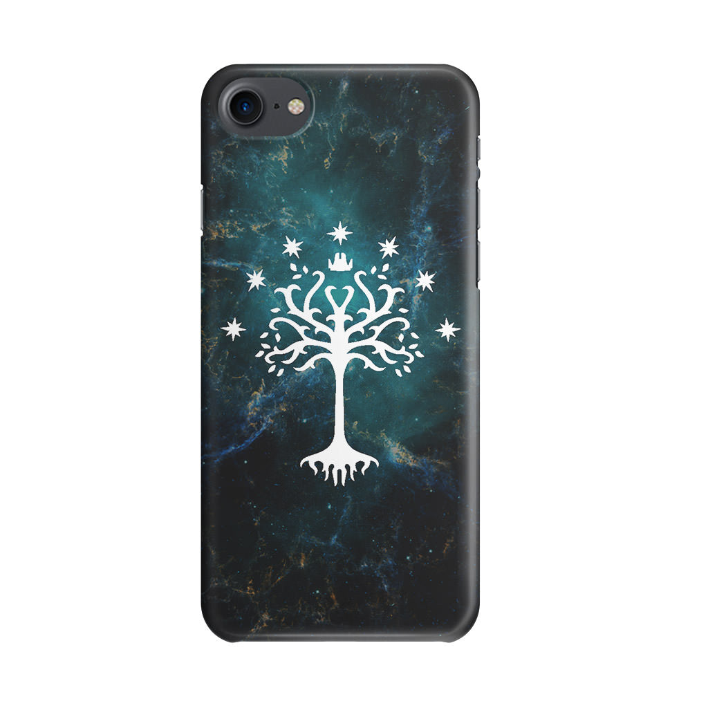 White Tree Of Gondor In Space Nebula iPhone 7 Case