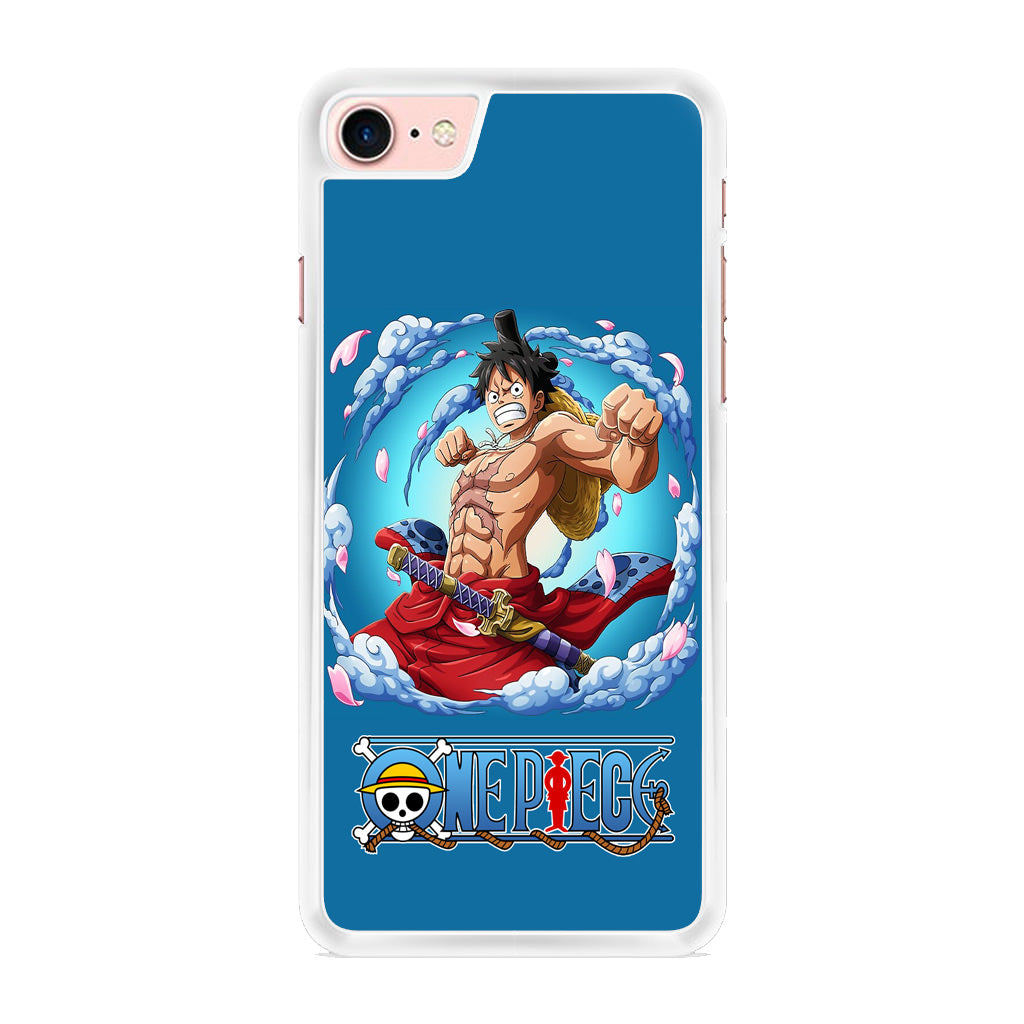 Luffy Arc Wano One Piece iPhone 8 Case