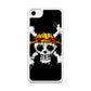 Straw Hat Pirate Logo Paint iPhone 8 Case