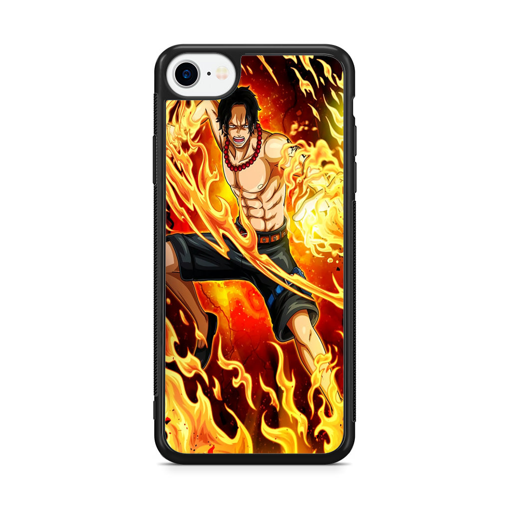 Ace Fire Fist iPhone SE 3rd Gen 2022 Case
