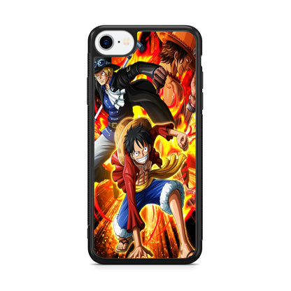 Ace Sabo Luffy Brotherhood iPhone SE 3rd Gen 2022 Case