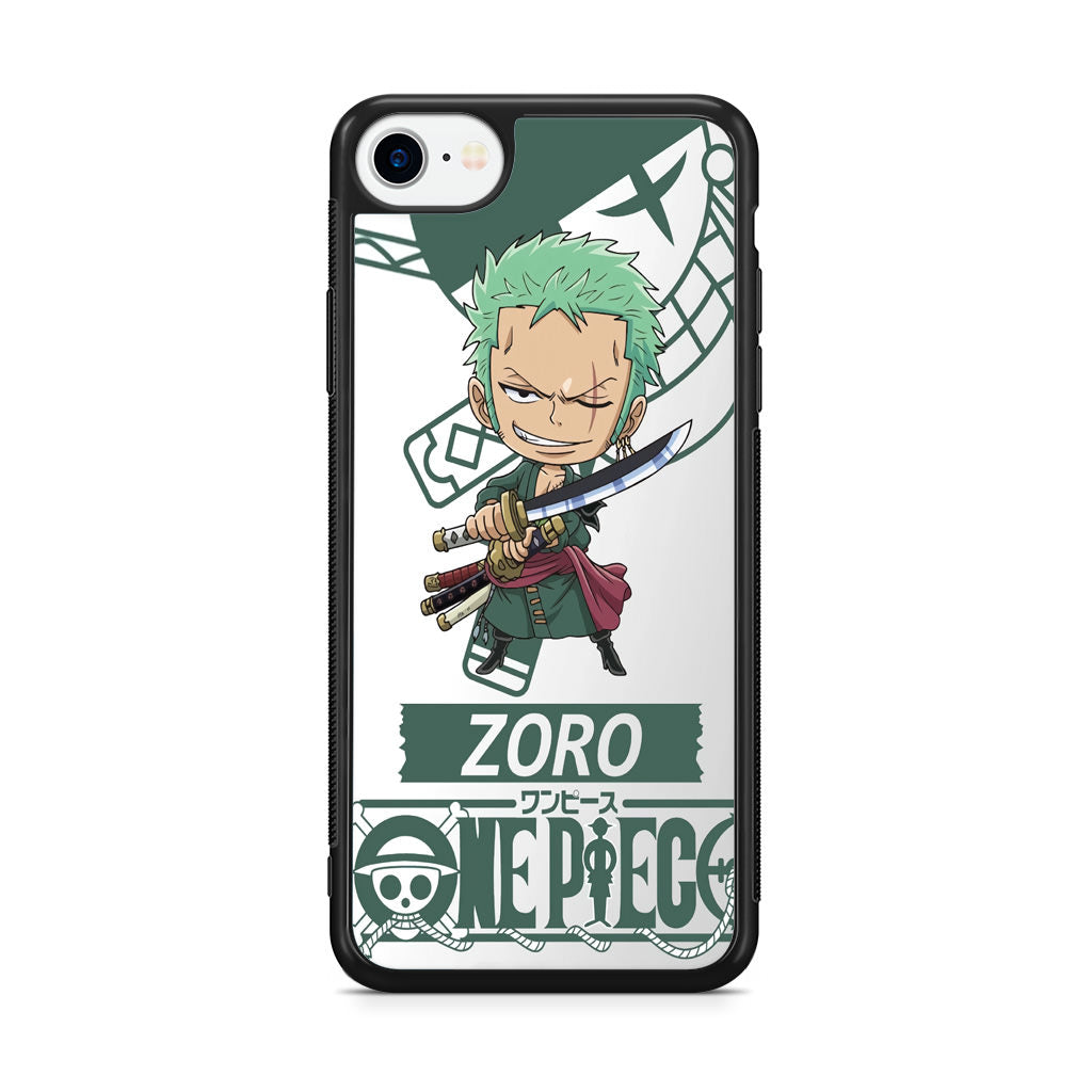 Chibi Zoro iPhone SE 3rd Gen 2022 Case