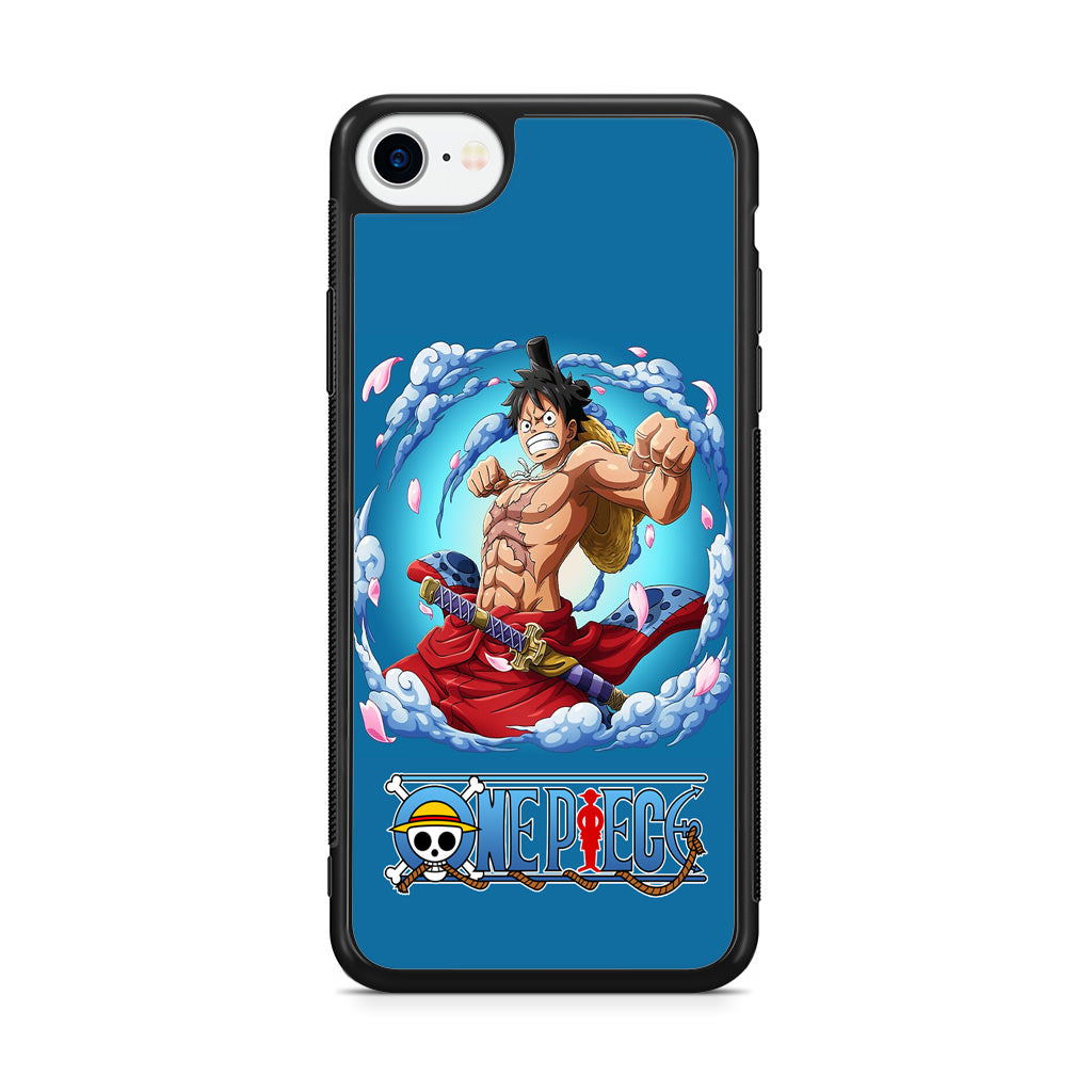 Luffy Arc Wano One Piece iPhone SE 3rd Gen 2022 Case