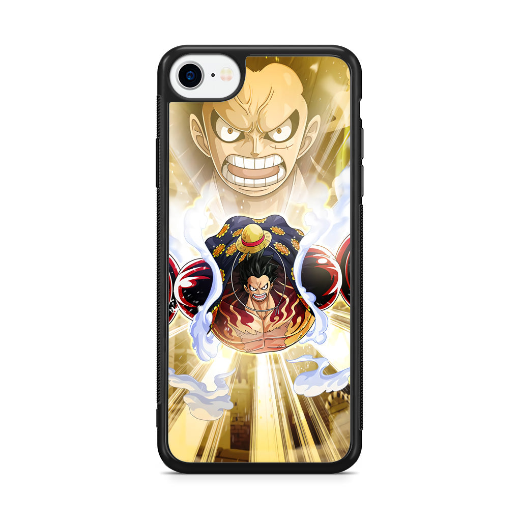 Luffy Flying Bounce Man iPhone SE 3rd Gen 2022 Case
