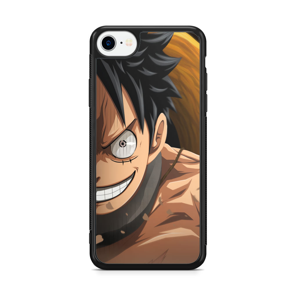 Luffy Half Smile iPhone SE 3rd Gen 2022 Case