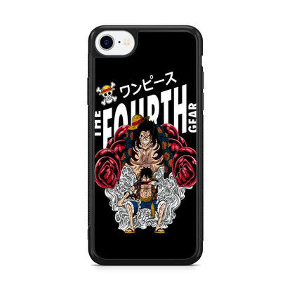 Luffy The Fourth Gear Black iPhone SE 3rd Gen 2022 Case