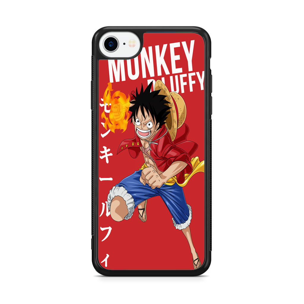 Monkey D Luffy iPhone SE 3rd Gen 2022 Case