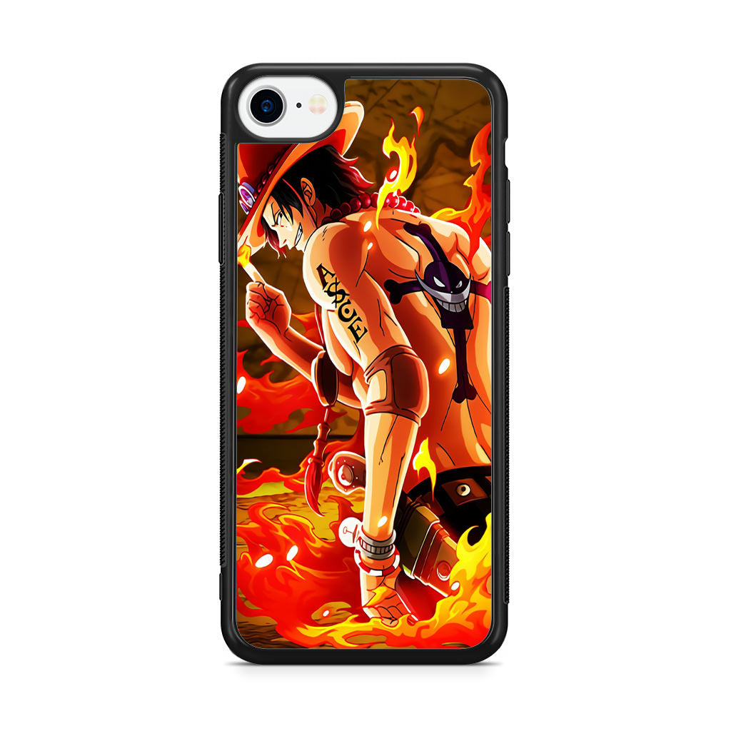 Portgas D Ace iPhone SE 3rd Gen 2022 Case