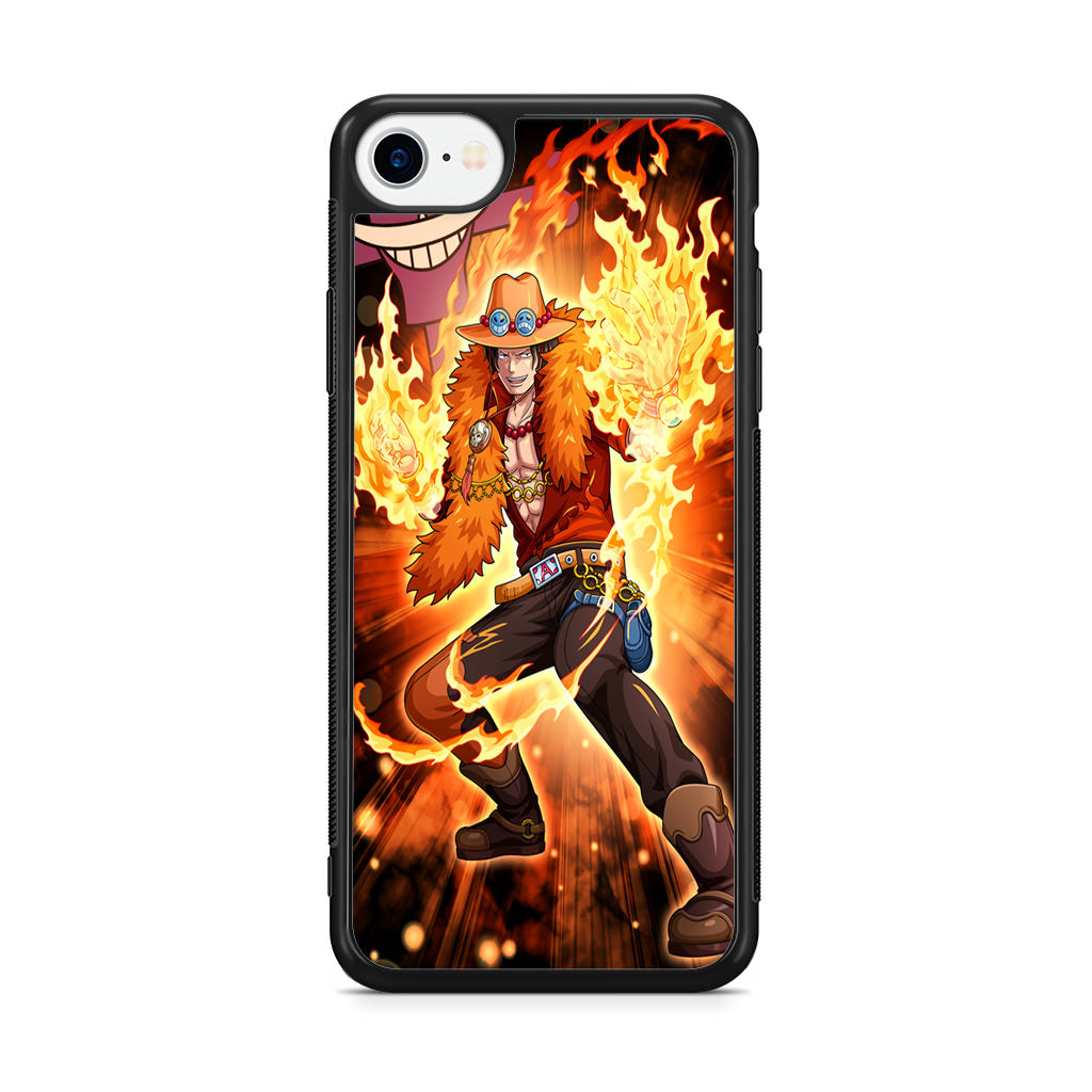 Portgas D Ace Fire Power iPhone SE 3rd Gen 2022 Case