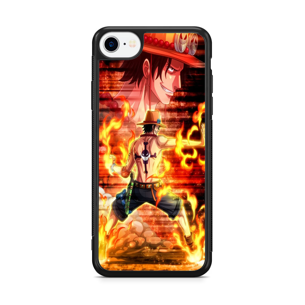 Portgas D Ace One Piece iPhone SE 3rd Gen 2022 Case
