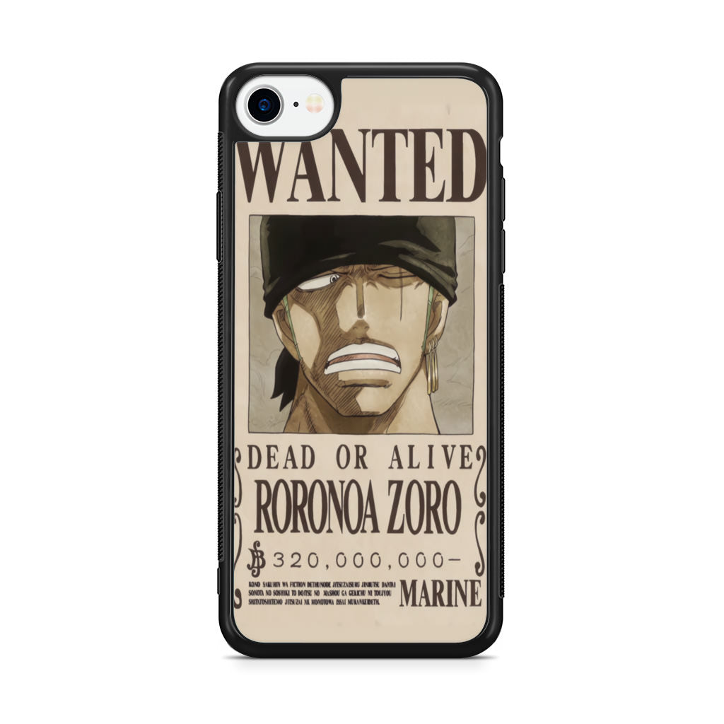 Roronoa Zoro Bounty iPhone SE 3rd Gen 2022 Case