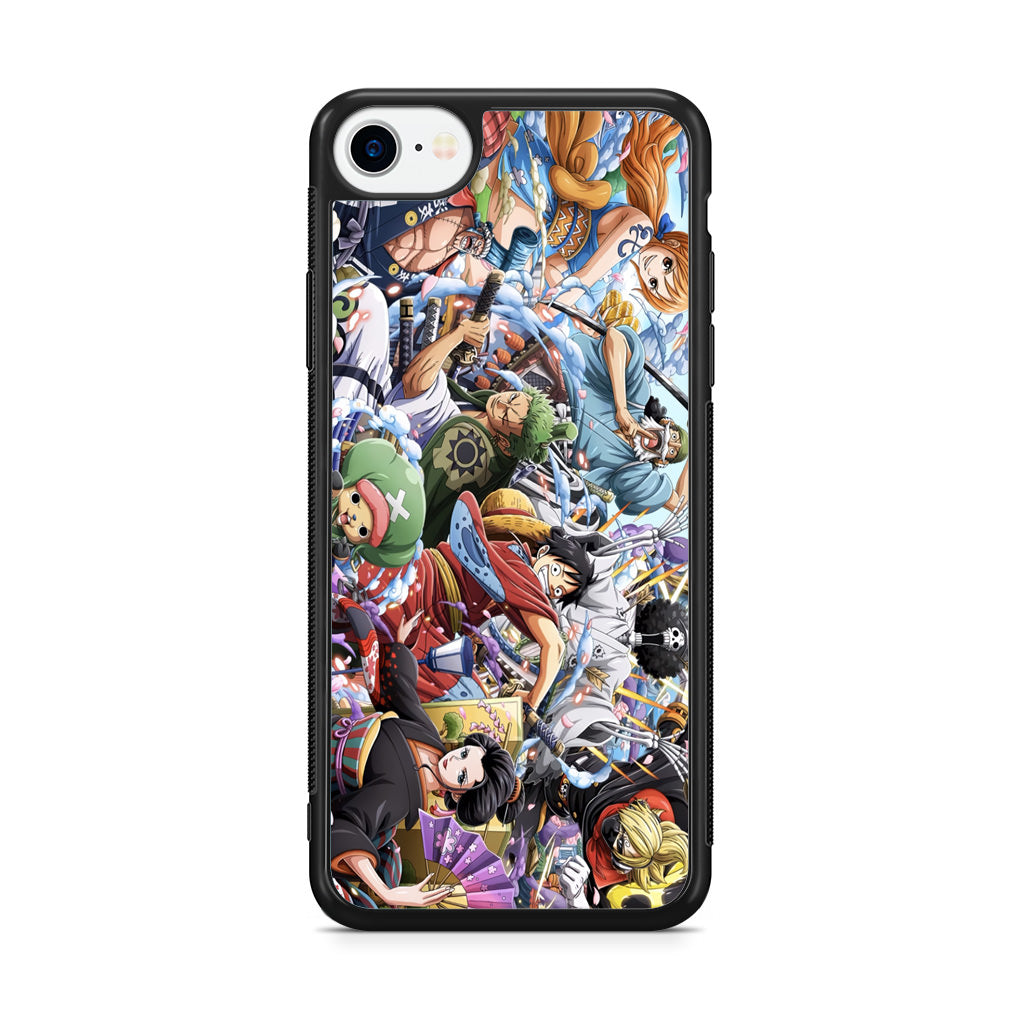 Straw Hat Pirates Arc Wano iPhone SE 3rd Gen 2022 Case