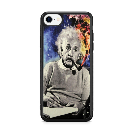 Albert Einstein Smoking iPhone SE 3rd Gen 2022 Case