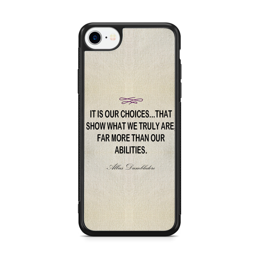 Albus Dumbledore Quote iPhone SE 3rd Gen 2022 Case