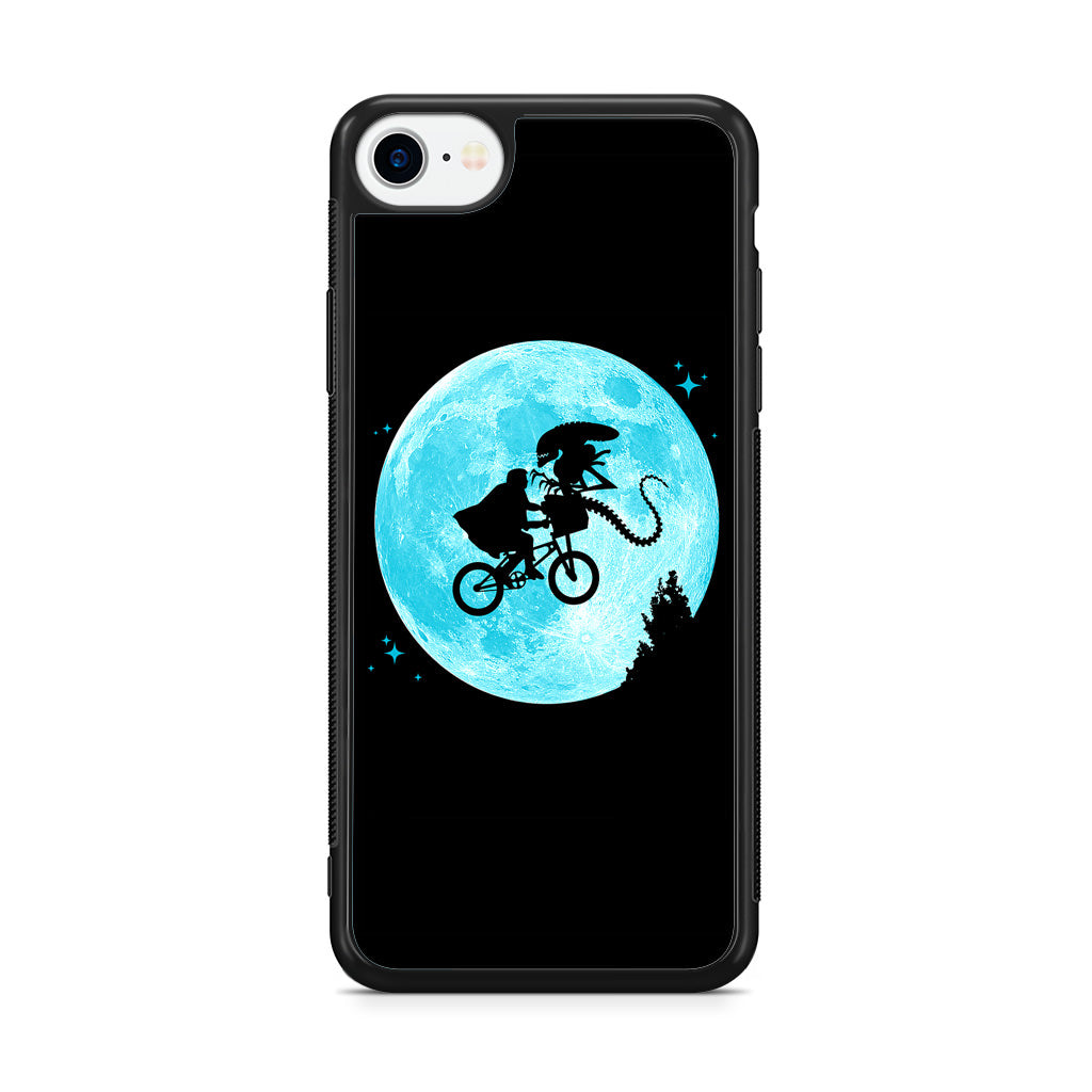 Alien Bike to the Moon iPhone SE 3rd Gen 2022 Case