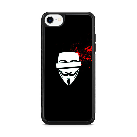 Anonymous Blood Splashes iPhone SE 3rd Gen 2022 Case