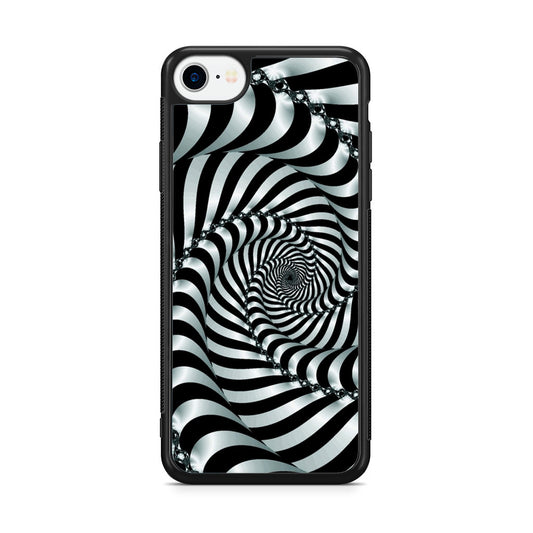 Artistic Spiral 3D iPhone SE 3rd Gen 2022 Case