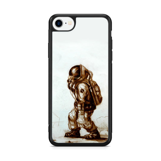 Astronaut Heavy Walk iPhone SE 3rd Gen 2022 Case