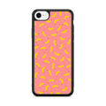 Bananas Fruit Pattern Pink iPhone SE 3rd Gen 2022 Case