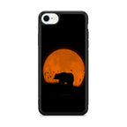 Bear Silhouette iPhone SE 3rd Gen 2022 Case