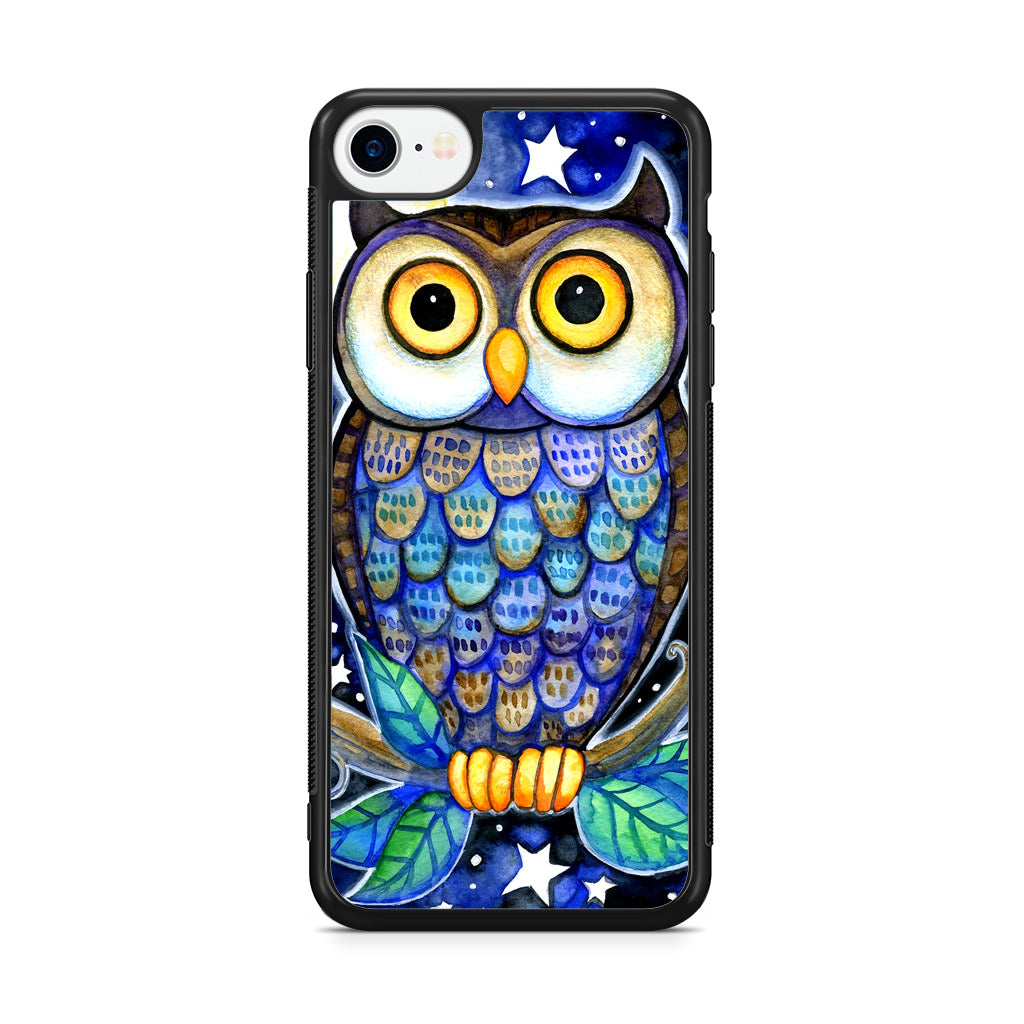 Bedtime Owl iPhone SE 3rd Gen 2022 Case