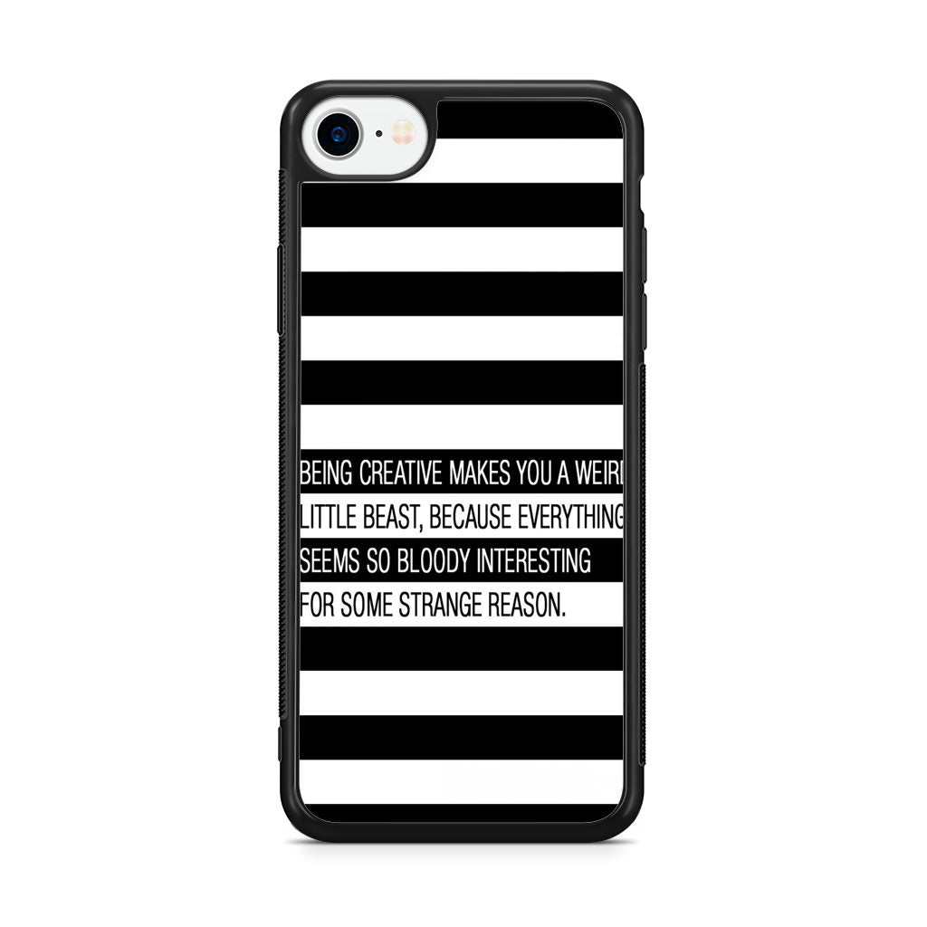 Being Creative Weird iPhone SE 3rd Gen 2022 Case