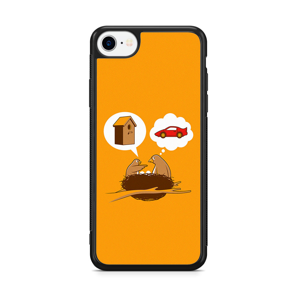 Bird Life Priorities iPhone SE 3rd Gen 2022 Case
