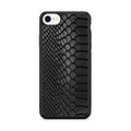 Black Snake Skin Texture iPhone SE 3rd Gen 2022 Case