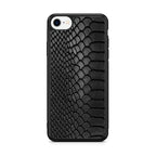 Black Snake Skin Texture iPhone SE 3rd Gen 2022 Case