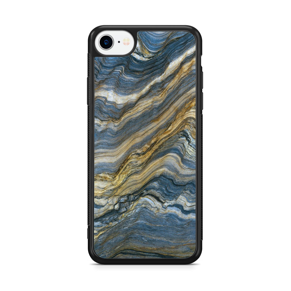 Blue Wave Marble iPhone SE 3rd Gen 2022 Case