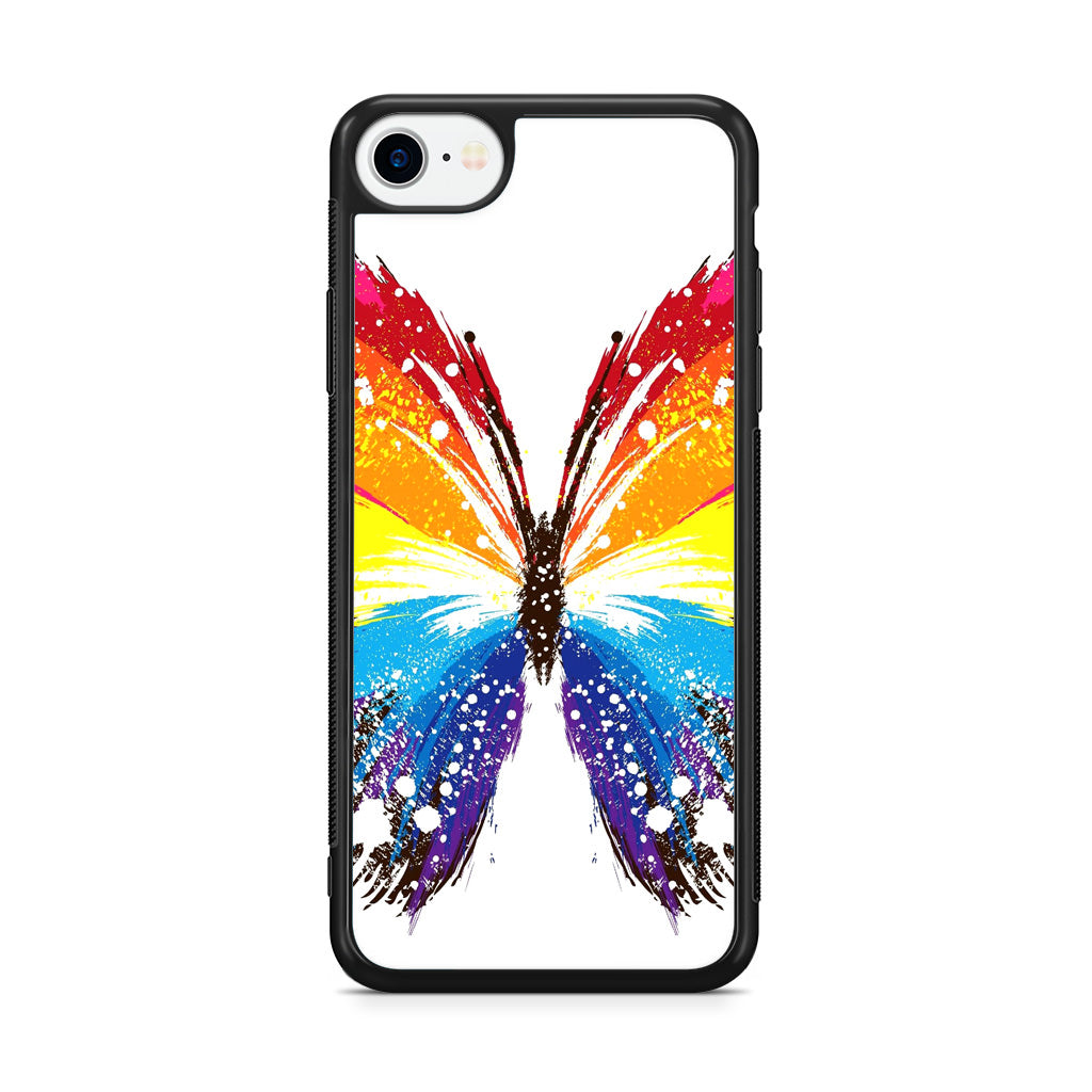 Butterfly Abstract Colorful iPhone SE 3rd Gen 2022 Case