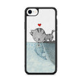 Cat Fish Kisses iPhone SE 3rd Gen 2022 Case