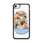 Cats on A Bowl iPhone SE 3rd Gen 2022 Case