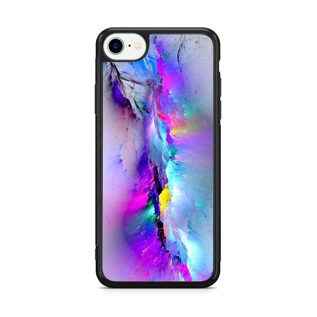 Colorful Abstract Smudges iPhone SE 3rd Gen 2022 Case