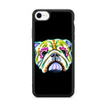 Colorful Bulldog Art iPhone SE 3rd Gen 2022 Case