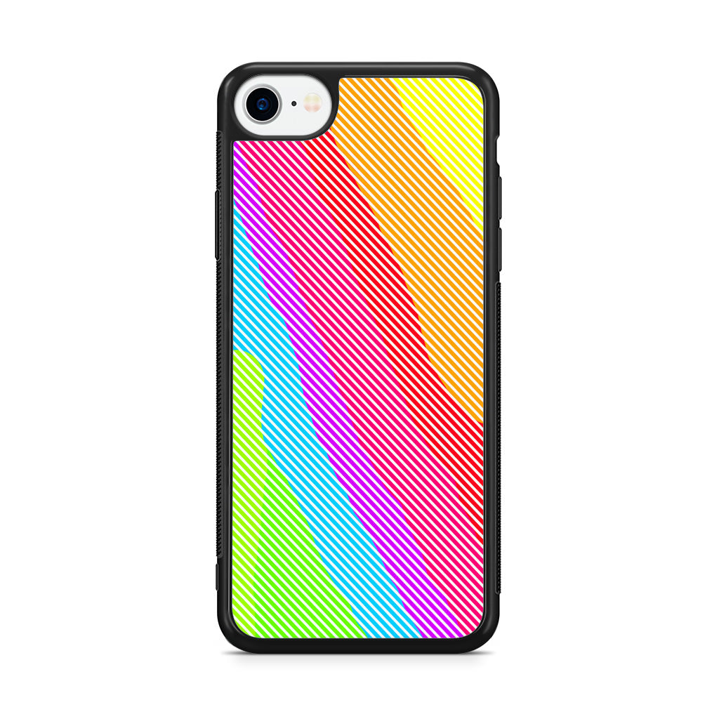 Colorful Stripes iPhone SE 3rd Gen 2022 Case