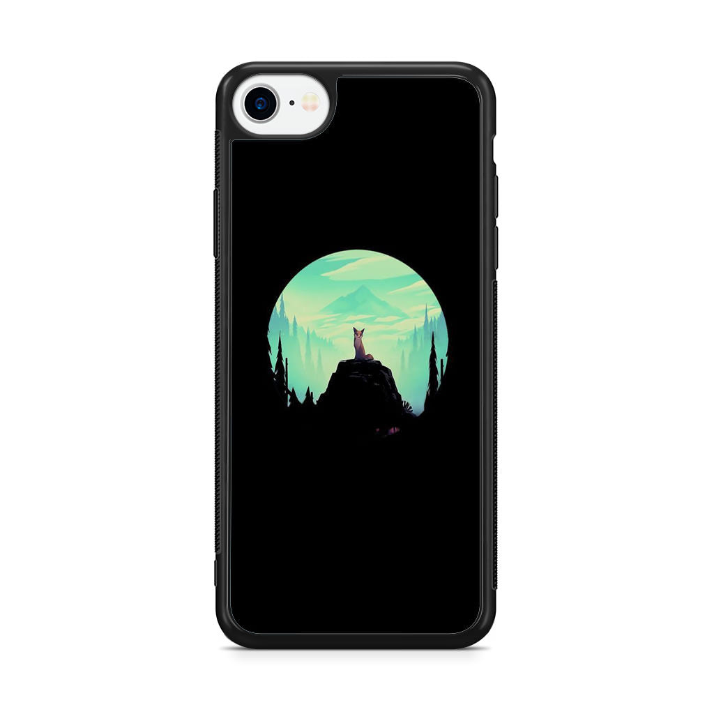 Fox on the Rock iPhone SE 3rd Gen 2022 Case