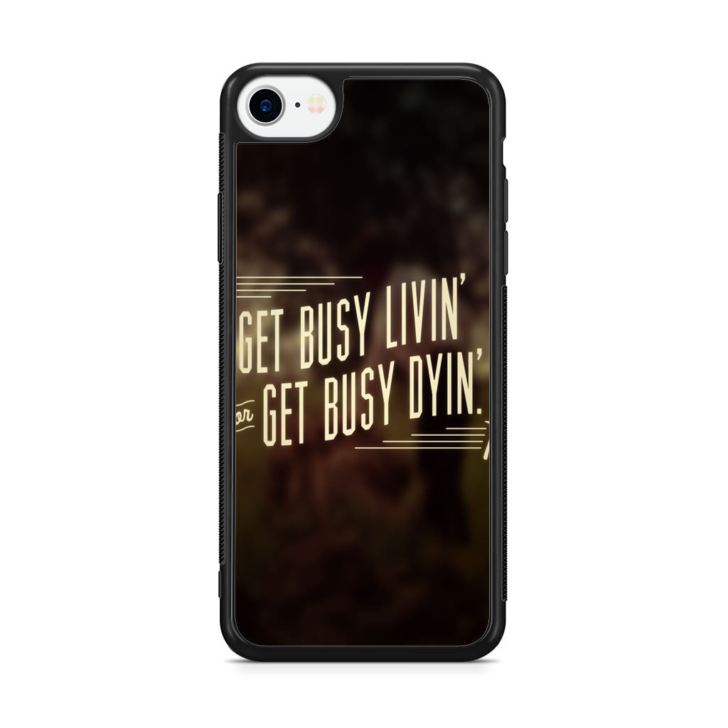 Get Living or Get Dying iPhone SE 3rd Gen 2022 Case